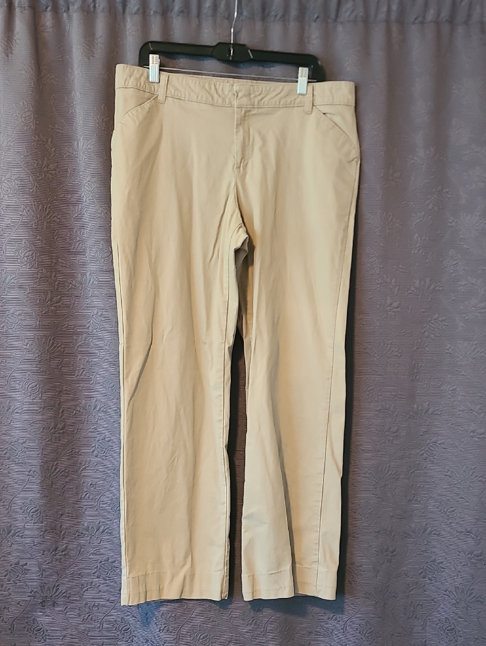 Dickies Women's Khaki Chino Pants, 14